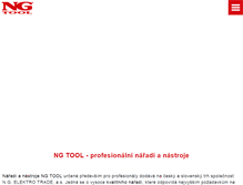 Tablet Screenshot of ngtool.cz